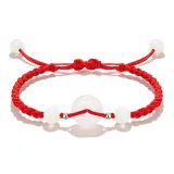 Peaceful Buckle Bracelet (Red String)