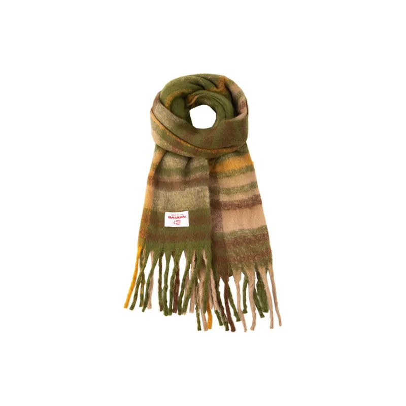 BAIJUAN Knit Scarves Unisex-2