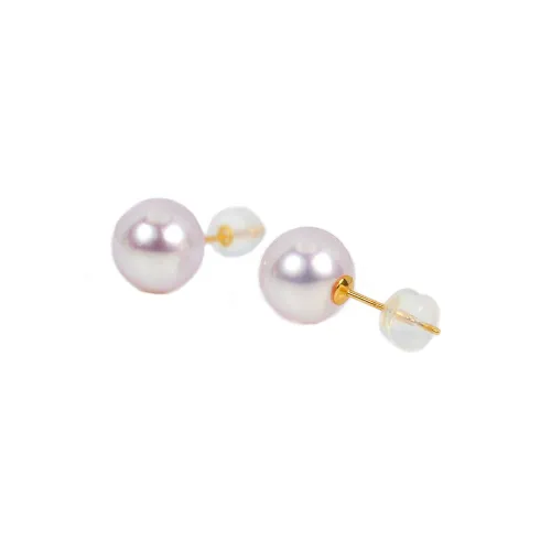 Shakespeare Timeless And Unchanged Saltwater Pearl Stud Earrings Women's
