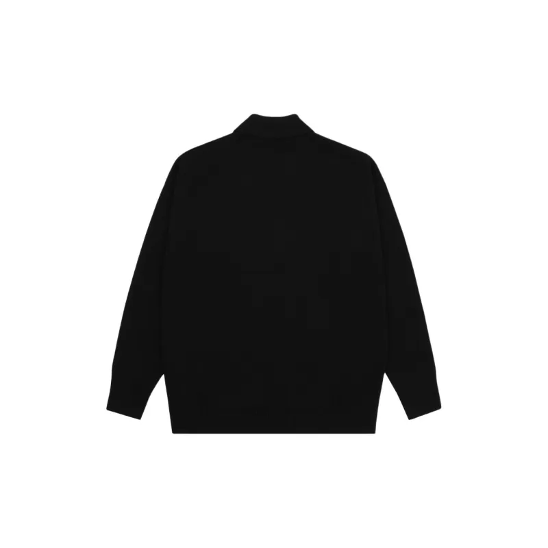 Ami Paris Logo Wool Poloshirt-1