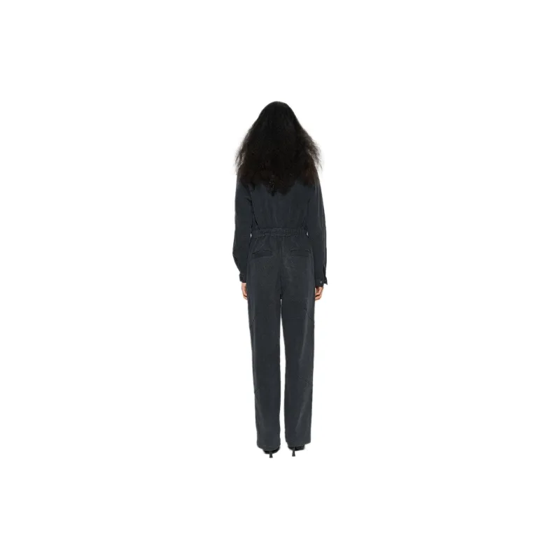VANN VALRENCÉ Jumpsuit Women's Navy Blue-0