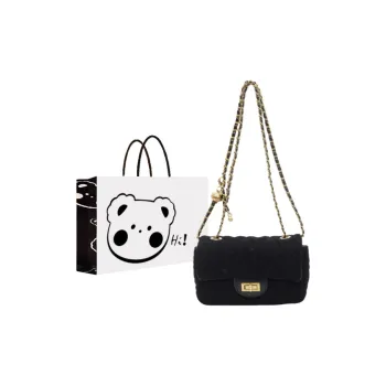 NX DOUGHNUT PU Small Square Bag Shoulder Bag, Crossbody Bag Women's Black/Brown/Coffee