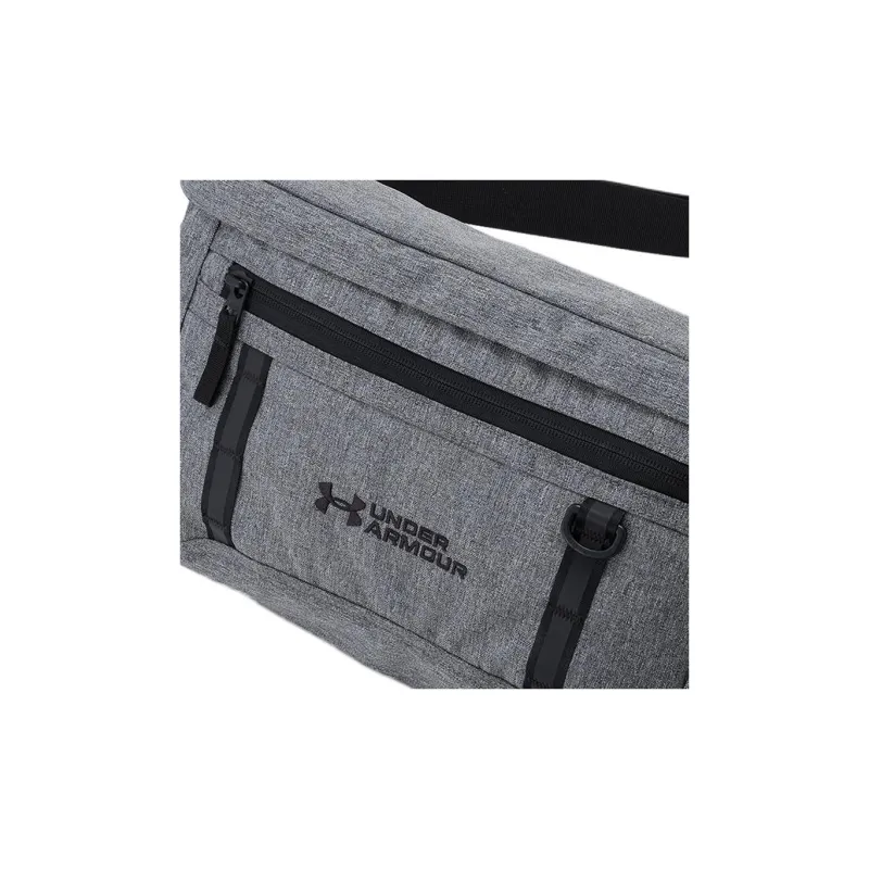 Under Armour Polyester Shoulder Bag Crossbody Bag Large Size Unisex Gray-2