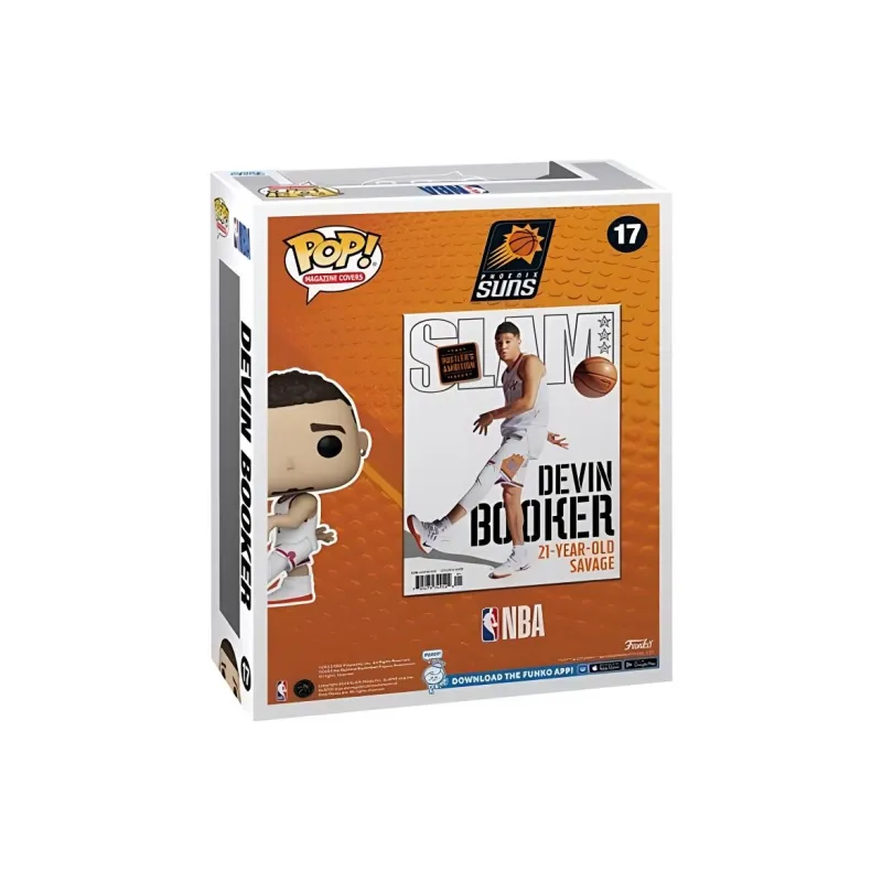 Funko x NBA Grand Slam, Phoenix Suns, Devin Booker Chibi Figures-2