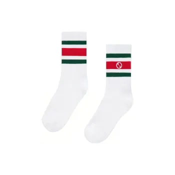 GUCCI Interlocking G Ribbed Knit Socks