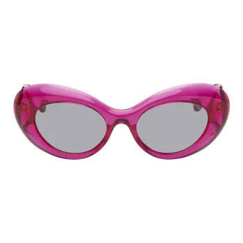 VERSACE Eyewear Medusa Oval frame Sunglasses