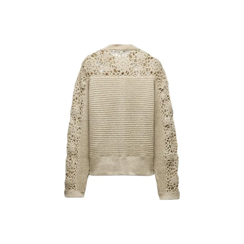 ZARA Knitwear Women's Light Green-1