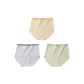 C Set-High-Rise Cloud Cotton-Yellow+Blue+Green (3 Pack)