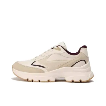 ZARA Low Top Chunky Sneakers Women's Beige