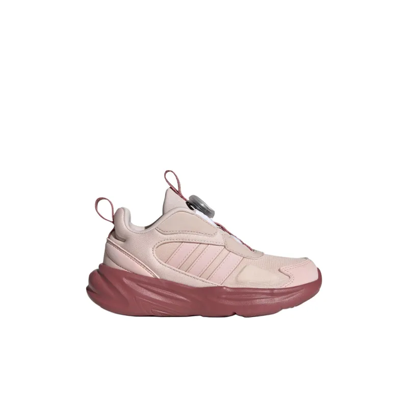 Adidas Ozelle Abrasion Resistant Low Top Kids Lifestyle Shoes Pink Kids'-1