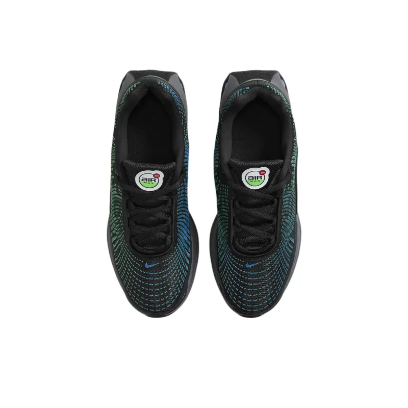 Nike Air Max Dn Anti Slip Wear Resistant Low Top Kids' Running Shoes Black Green Teenagers-3