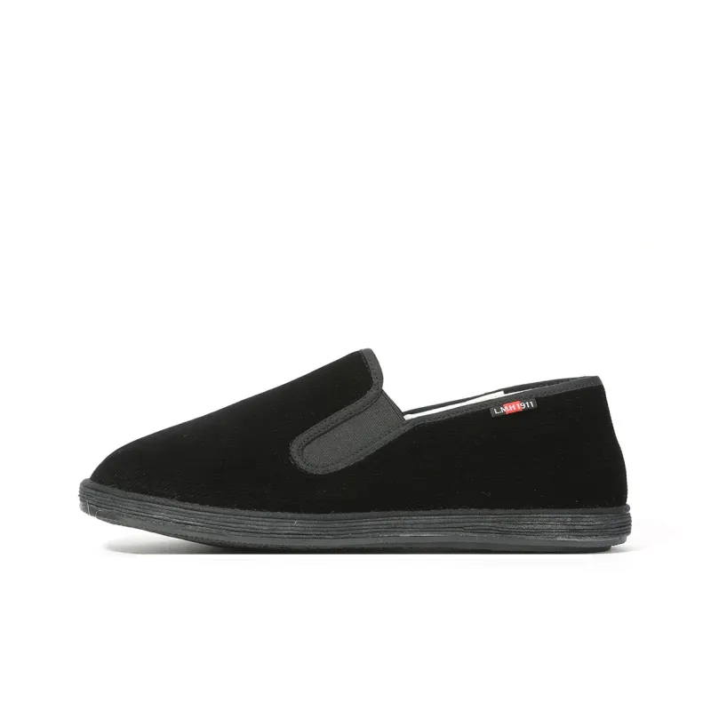 Old Meihua Men's Casual Shoes Men Low Top Black-5
