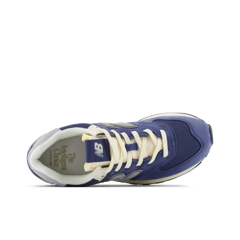 New Balance 574 Legacy Anti Slip Wear Resistant Low Top Running Shoes Unisex Blue-3