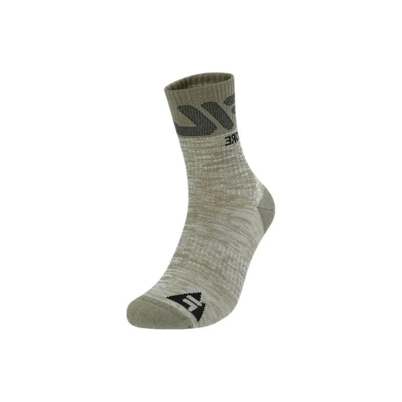 FILA EXPLORER Mid Calf Socks Men's 1 Pack Mixed Color Army Green-0