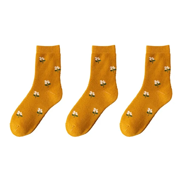 YUZHAOLIN Mid Calf Socks Women's Combo Set-12