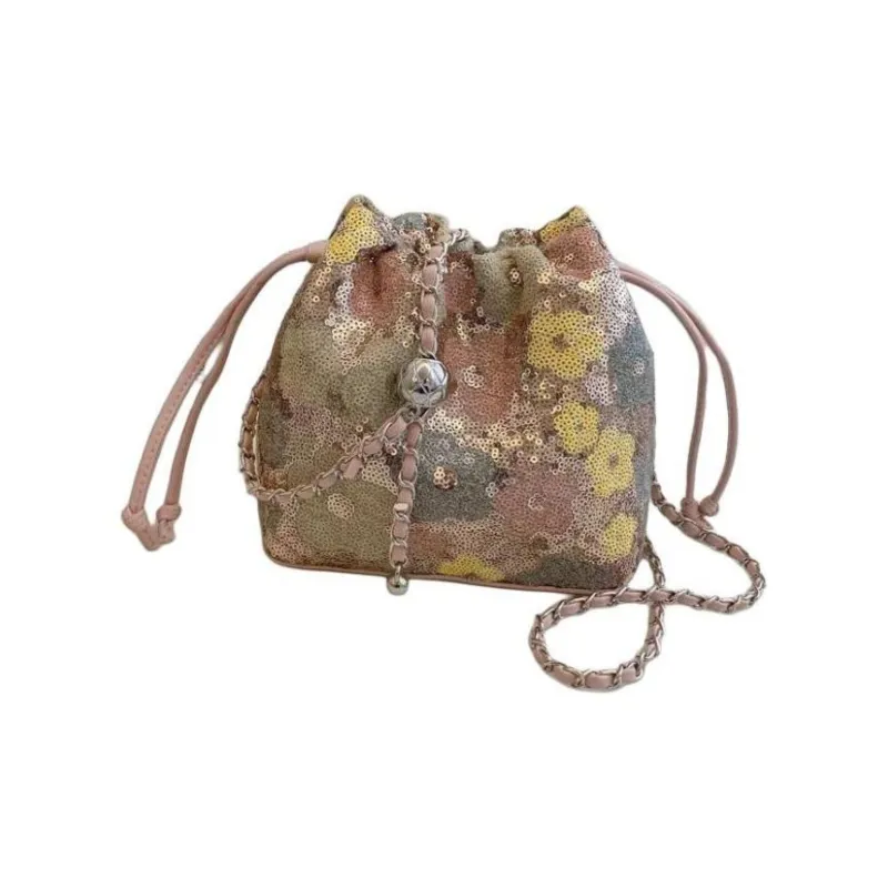RKM Sequins Versatile Shoulder Bag Crossbody Bag Regular Women's Multicolor-6