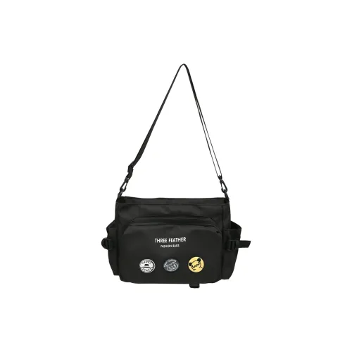 DCLOUD Nylon Shoulder Bag Crossbody Bag Unisex Black/White/Gray/Blue/Khaki