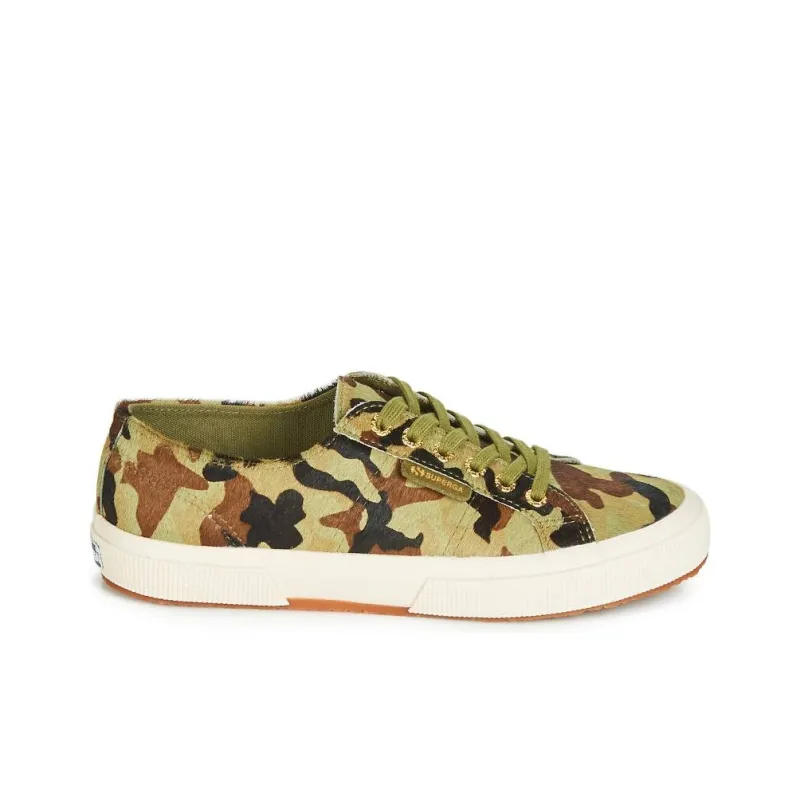 SUPERGA Low Top Casual Shoes Women's Green-1