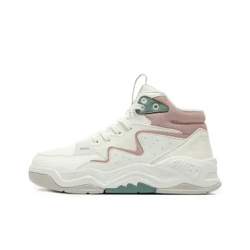 361° Thermal Cushioning Coverage High Top Skateboard Shoes Women's White Green