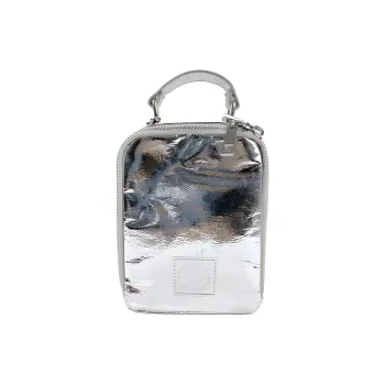 EDT Polyester Shoulder Bags Handbags Small Size Women's Silver