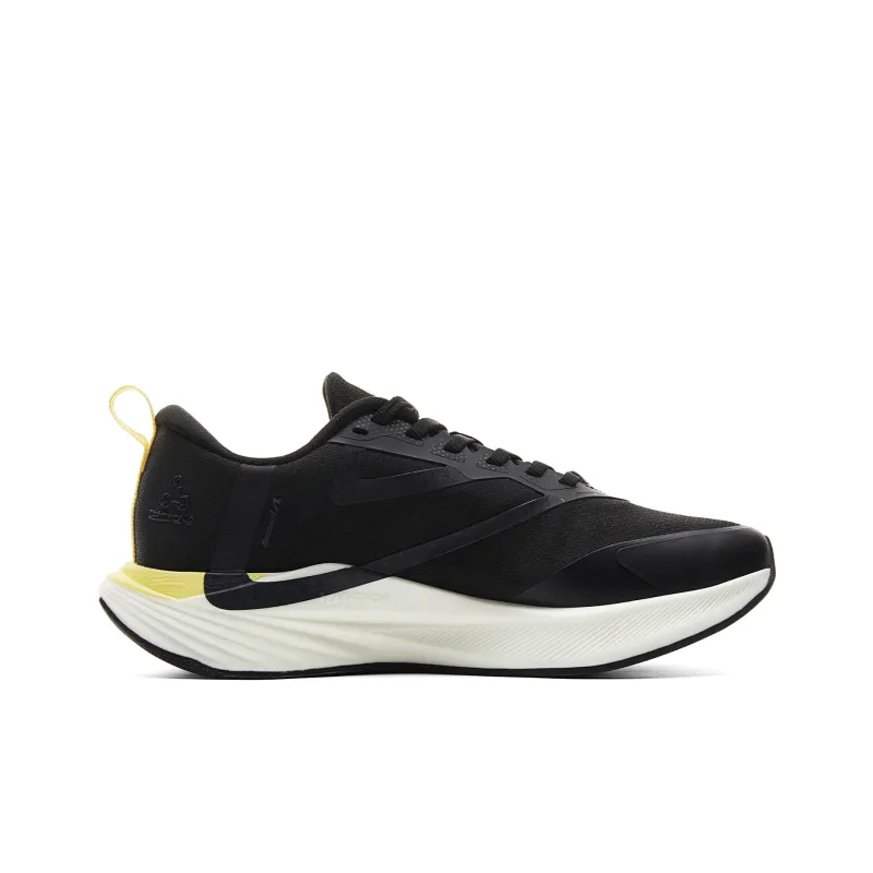 PEAK Cushioning Anti-Slip And Wear-Resistant Rebound Anti-Rollover Low-Top Running Shoes Women's Black Lavender-1