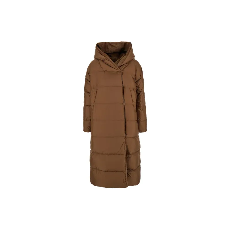 MaxMara Buttoned Long Sleeved Reversible Coat-1