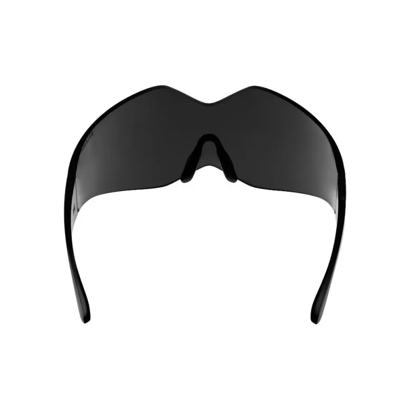 Balenciaga Injection Molded Nylon Irregular Shape Sunglasses Women's Black-3