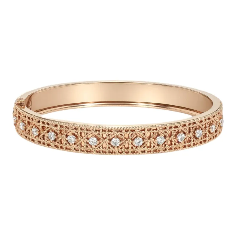 DIOR 18K Gold Diamonds Bracelets Women's Gold-0