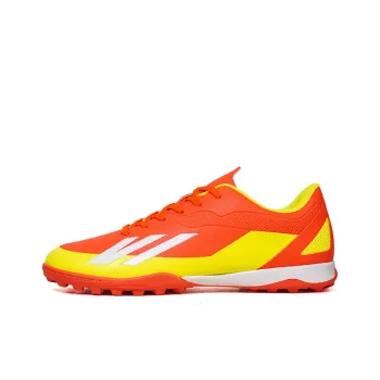QIUTEXIONG Soccer Shoes Unisex Low Top White Neon Green/Royal Blue Lake Blue/Black Royal Blue/Orange Red Neon Yellow