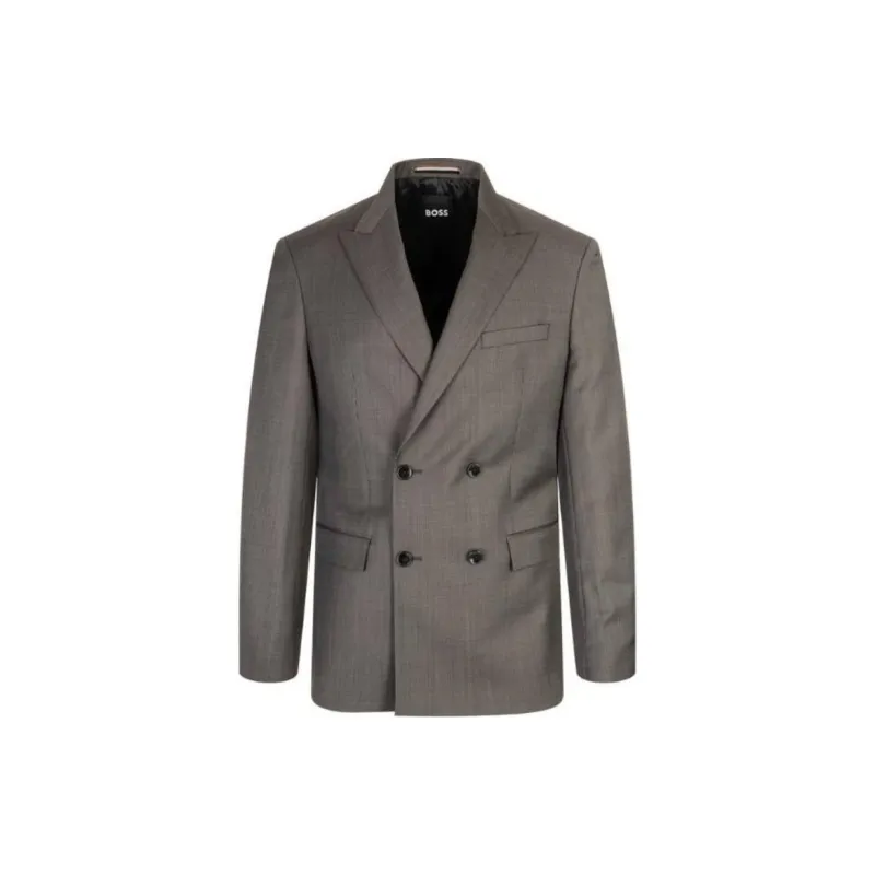 HUGO BOSS Double-Breasted Slim-Fit Tailored Suit-1