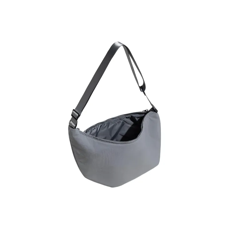 Adidas Recycled Polyamide Handbag, Shoulder Bag, Crossbody Bag Unisex Gray-2