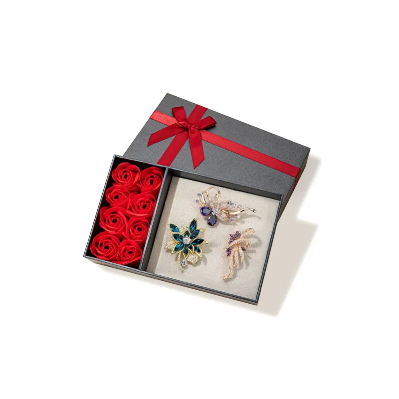 QLADY Brooches Women's-0