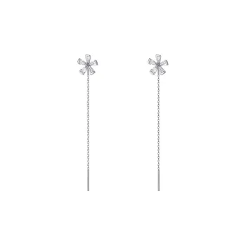 Xuanman S925 Silver Drop Earrings Women's