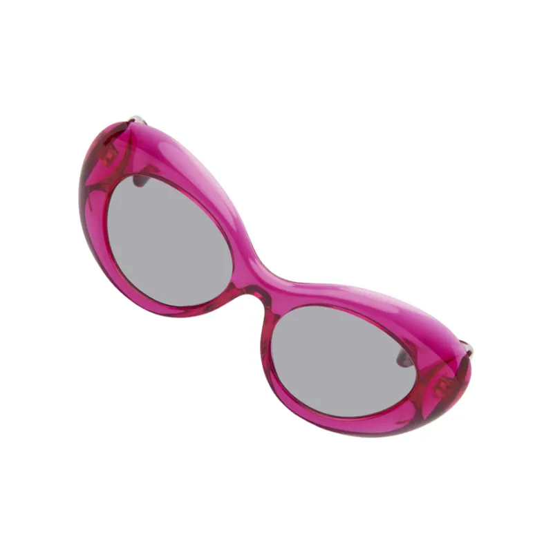 VERSACE Eyewear Medusa Oval frame Sunglasses-1
