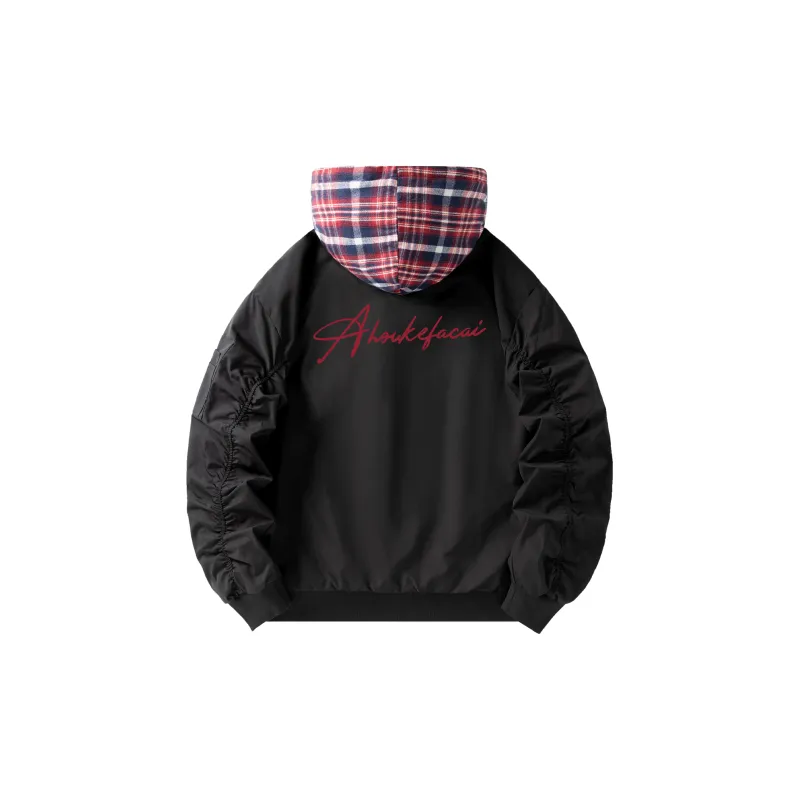 Goods Engraving Jackets Coats Unisex-5
