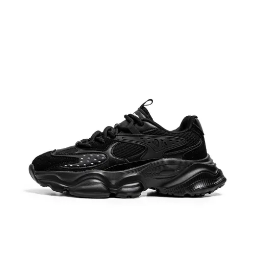 Wooden Rabbit Cushioning Anti Slip Wear Resistant Breathable Height Increasing Low Top Chunky Sneakers Men's