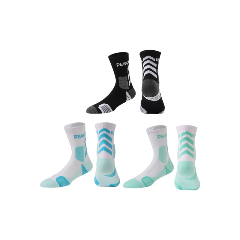 PEAK Basketball Socks Unisex Multi Specification-12