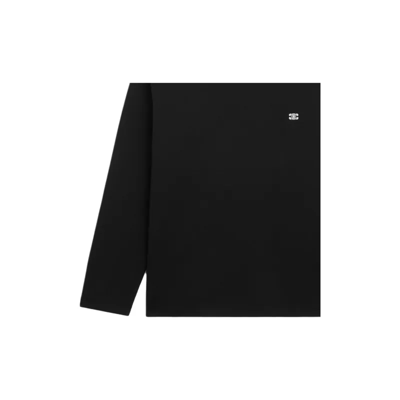 CELINE Triomphe T shirt In Cotton Jersey-6