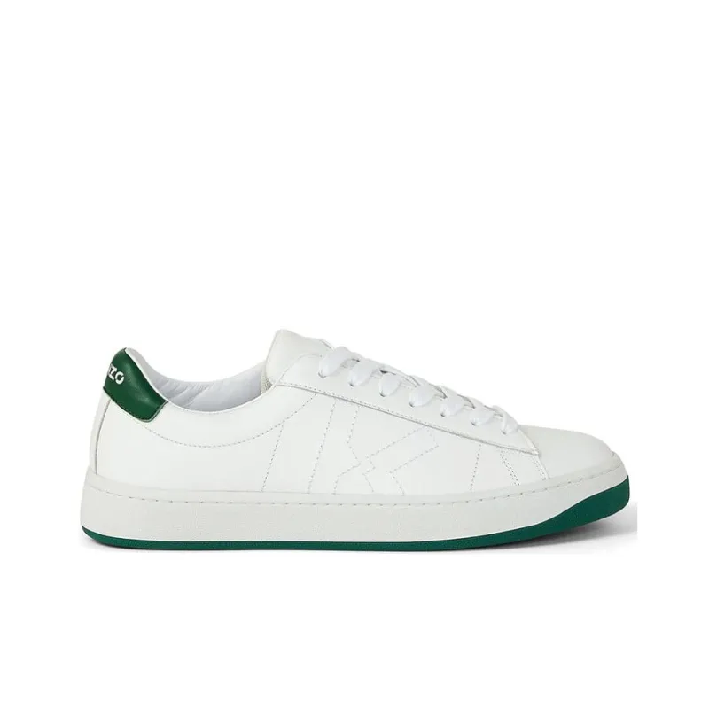 KENZO Kourt K Skateboard Shoes Men's White-1