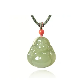 Tokai Family Necklaces Pale Greenish White Jade Unisex