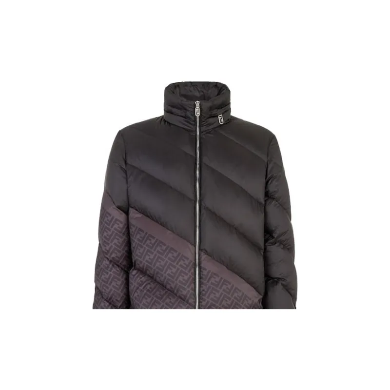 FENDI FF print Puff Jacket-5