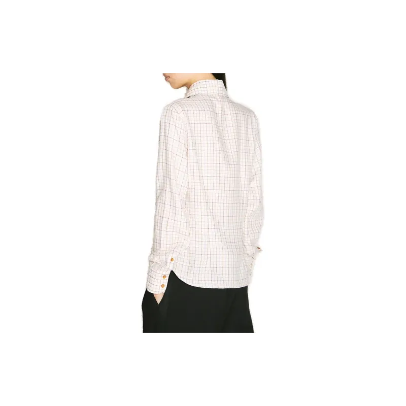 Vivienne Westwood Toulouse Checked Long-Sleeved Shirt-1