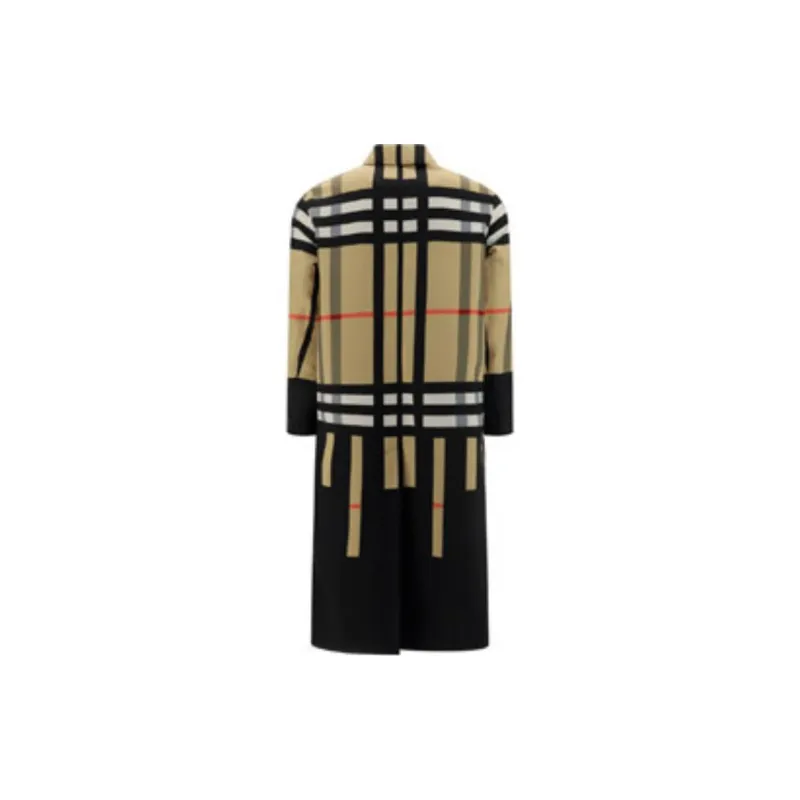 Burberry Sliced Check Nylon Car Coat-1