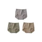 Group C-Butt Lifting & Tummy-Tucking-Gray Purple+Green+Light Apricot (3 Pack)