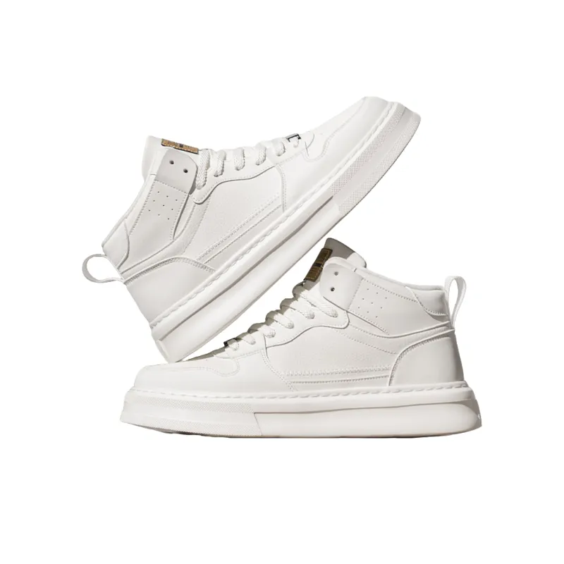 X-ZONE Anti-Slip And Wear-Resistant Height Increasing High-Top Skateboard Shoes Men's-4