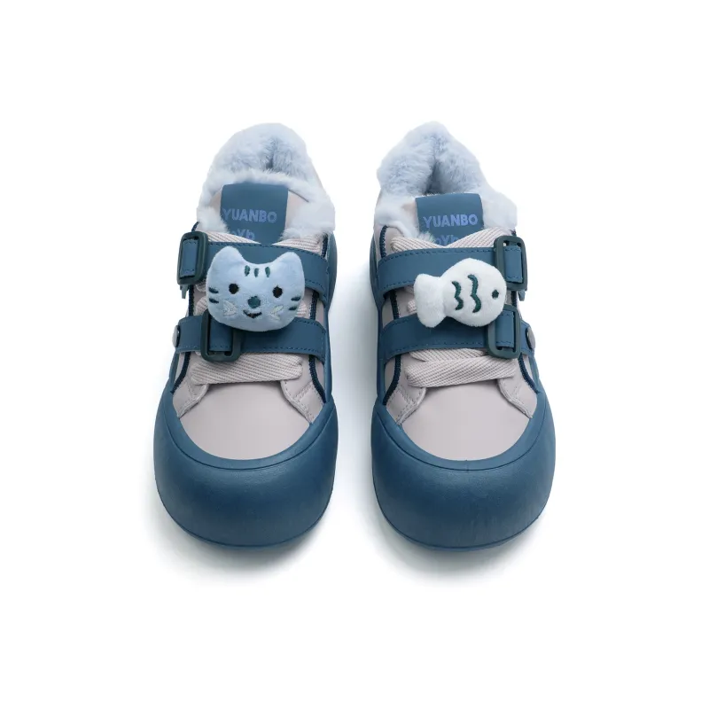 STAE Warm Lightweight Support Height Increasing Low-Top Casual Shoes Women's-4