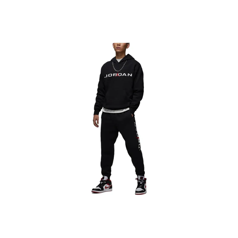 JORDAN Little Kids' Baseline Pullover Hoodie-4