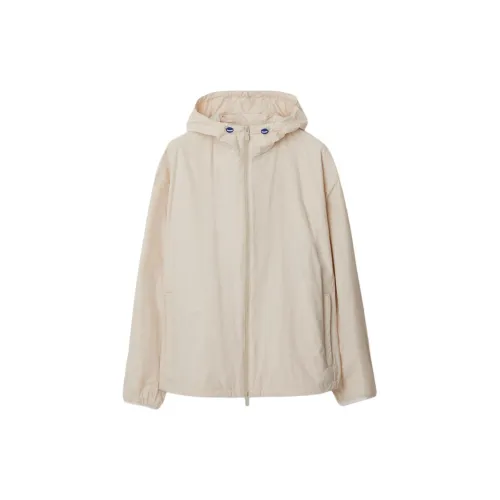 Burberry Equestrian Knight-Motif Zipped Hooded Jacket