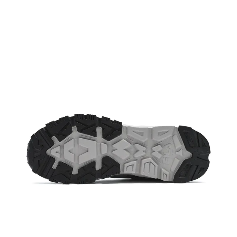 FILA Trek 1S Anti Slip Wear Resistant Low Top Casual Shoes Men's Lava Gray/Medium Gray-5