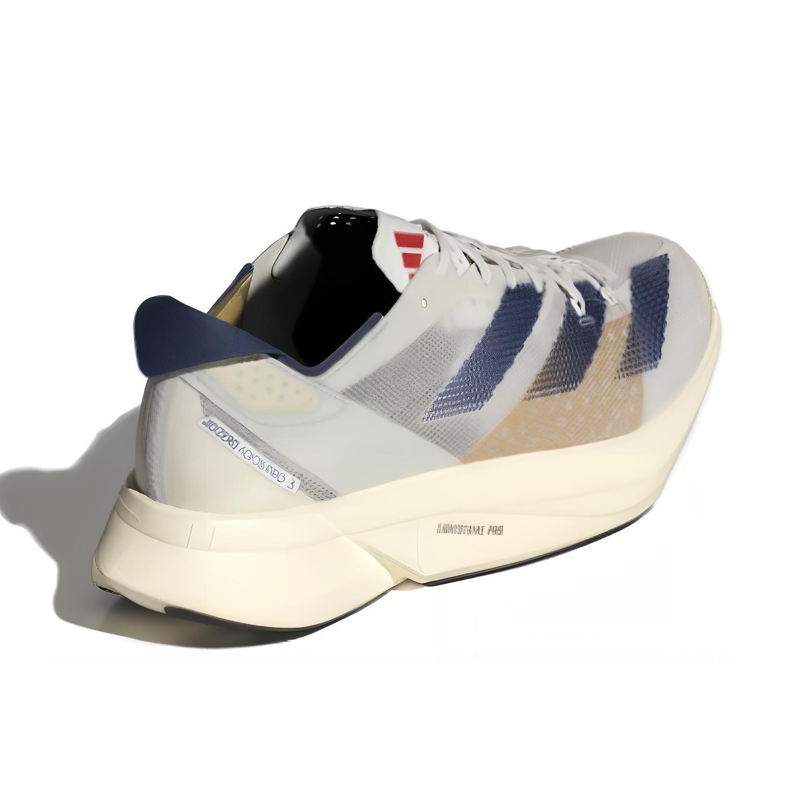 Adidas Adizero Adios Pro 3 Cloud White - POIZON Adidas Adizero Adios Pro 3 Cloud White - POIZON
